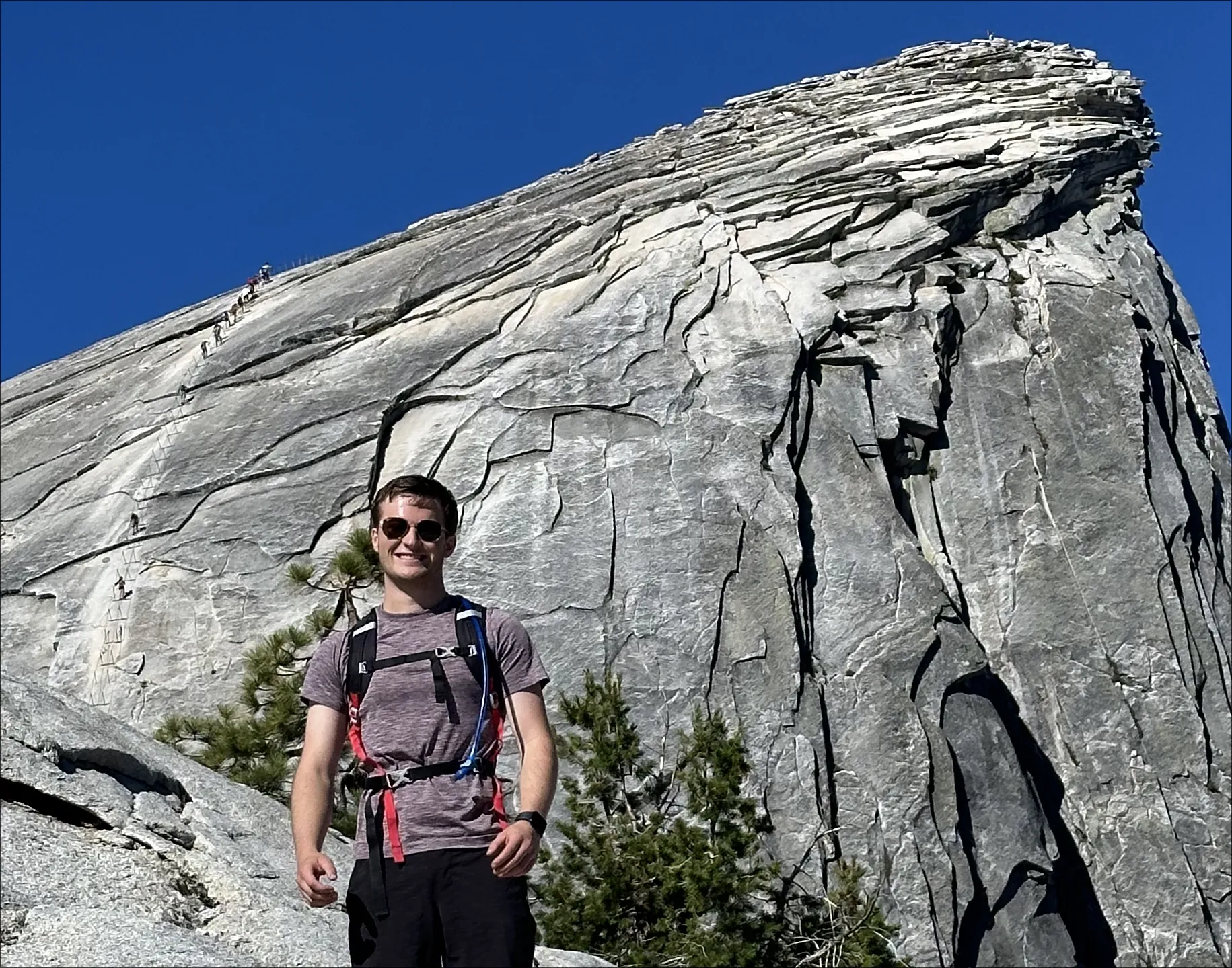 Ryan Rumana outdoors in the mountains